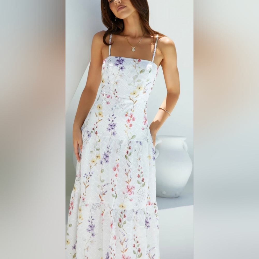 Petal and Pup Edith Floral Maxi Dress - Picture 7 of 14